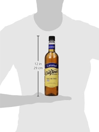 DaVinci Gourmet Sugar Free Caramel Syrup | 25.4 Ounce | Pack of 9 thumbnail 3