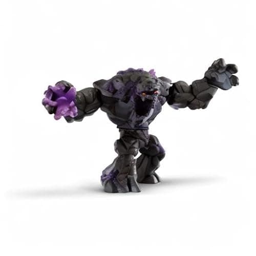 Schleich ELDRADOR Creatures - 9" Shadow World Stone Monster Toy with Crystal Set - Cool Movable Monster Action Figure for Boys and Girls - Fantasy Rock Beast Figurine - Durable Toys for Kids Ages 7+ thumbnail 8