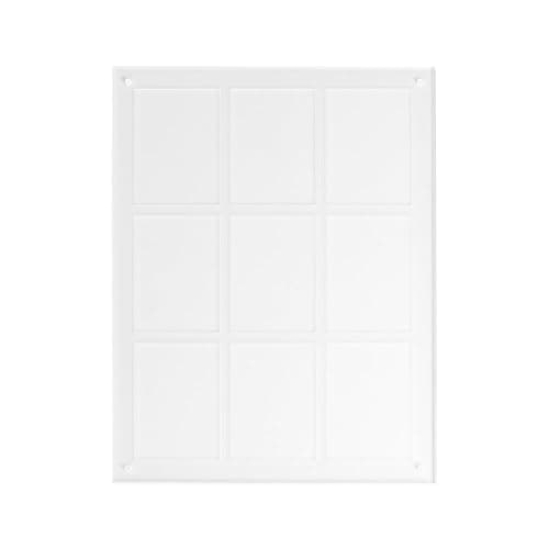 Baskiss Standing Card Holder, Ultra Clear Acrylic Display, 66 x 91 mm Trading Cards Cases Protectors for Kpop Photocard Sports Baseball Basketball Photo Showcase with Screws (9Cards) thumbnail 8