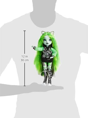 Rainbow Vision Shadow High Neon Shadow- Harley Limestone (Neon Green) Posable Fashion Doll. 2 Designer Outfits to Mix & Match, Rock Band Accessories Playset, Great Toy Gift Kids 6-12 Years & Collector thumbnail 9