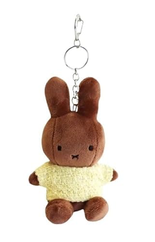 MSGlobal Cute Plush Keychain for Bag, Backpack, About 5 Inches - Image 1