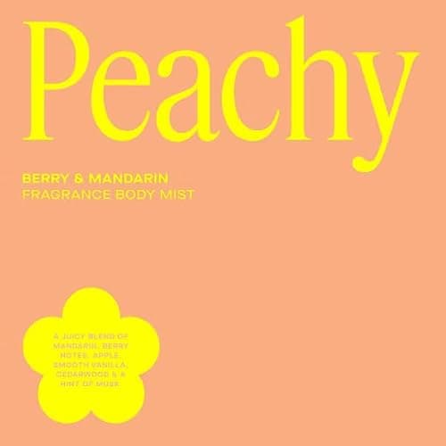 Daise Peachy Women’s Body Mist, 3.38 fl oz – Fruity Berry & Mandarin Fragrance Spray for Everyday Fresh Scent thumbnail 3