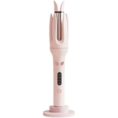 Automatic Curler, Professional Auto-Rotating Curling Iron with LCD Screen 28mm for Barrel Rotating Curling Wand 4 Temps & 15s Timer, Fast Heating Hair Styling Tool(Updated Version Pink) thumbnail 7
