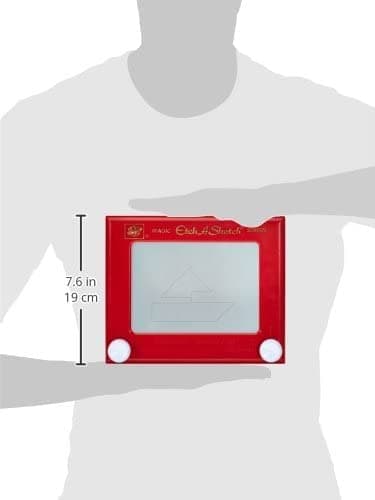 Etch A Sketch, Classic Red Drawing Toy with Magic Screen, for Ages 3 and Up thumbnail 3