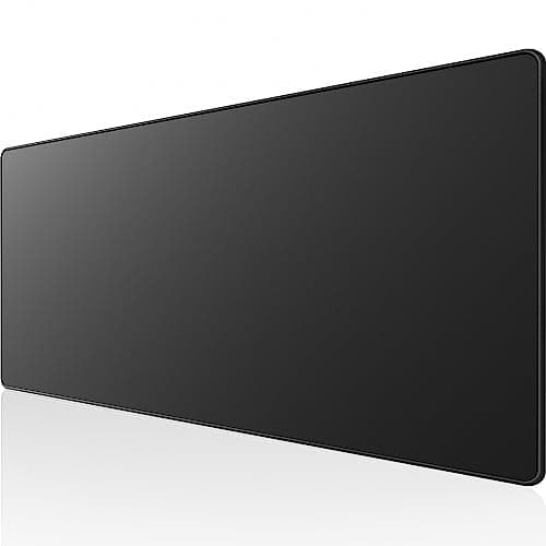 KTRIO Large Gaming Mouse Pad Desk Mat for Gamer, 31.5" x 15.7", Black, XXL - Image 1
