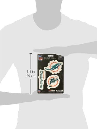 FANMATS NFL Unisex-Adult NFL 3 Piece Decal Set thumbnail 3