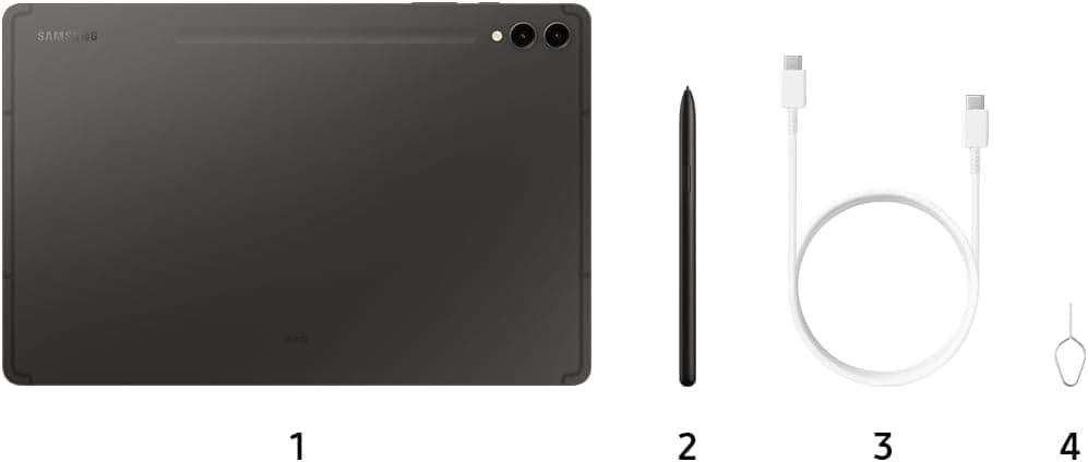 SAMSUNG Galaxy Tab S9 FE+ WiFi Android Tablet, 8GB RAM, 128GB Storage, S Pen Included(International Version) (Gray) thumbnail 9
