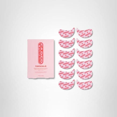 Topicals Faded Brightening Under Eye Masks | Patches to Depuff, Hydrate, Brighten and Cool | Reduce Dark Circles and Fine Lines | Contains Kojic Acid, Caffeine and Niacinamide (Set of 6) thumbnail 9