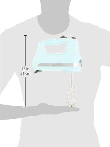 KitchenAid 5 Ultra Power Speed Hand Mixer - KHM512, Ice Blue thumbnail 3