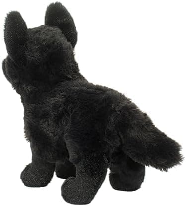 Douglas Harko Black German Shepherd Dog Plush Stuffed Animal thumbnail 5