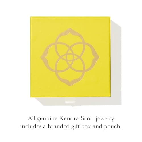 Kendra Scott Ari Heart Short Pendant Necklace in Pink Iridescent Glitter Glass, Rhodium-Plated Brass, Fashion Jewelry for Women thumbnail 2