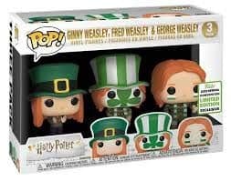 POP! Funko Ginny Weasley, Fred Weasley, & George Weasley 2019 ECCC Spring Convention Limited Edition Exclusive thumbnail 2