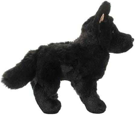 Douglas Harko Black German Shepherd Dog Plush Stuffed Animal thumbnail 6
