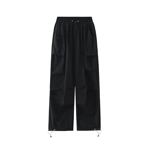 FENGQIYUNHAI Cargo Pants Women Baggy Parachute Pants Woman Mutil Pockets Loose Fit Y2K Casual Pants for Women thumbnail 6