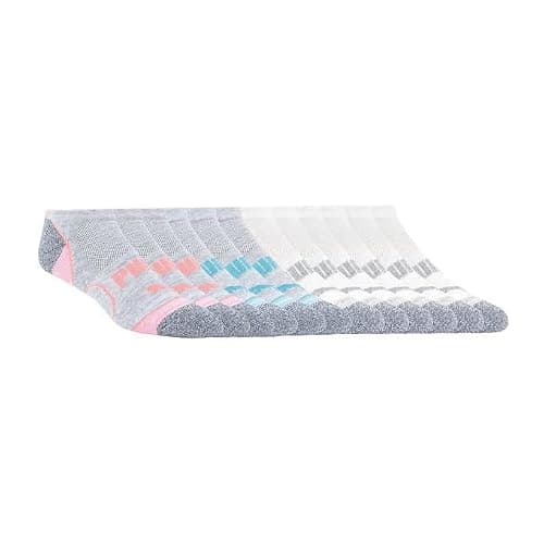 PUMA Women’s Low Cut Socks, 12-Pair, Multicolor, 6-11 thumbnail 2