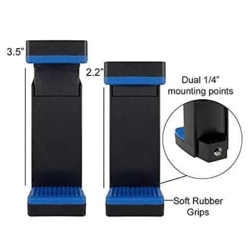 Acuvar Flexible Phone Tripod Universal Smartphone Tripod Stand Portable Lightweight Mini Stabilizer with Adjustable Phone Mount Holder for iPhone Android Camera Vlogging ContentCreation TikTok&YouTube thumbnail 8