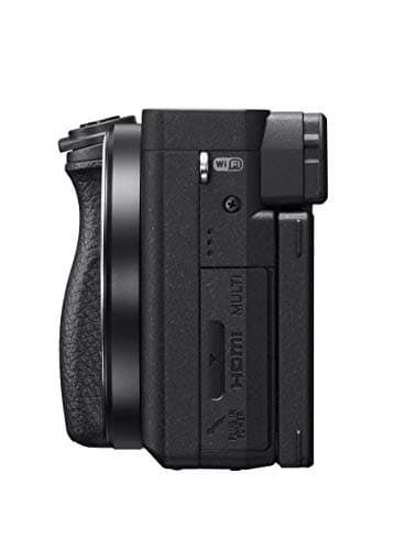 Sony Alpha a6400 Mirrorless Camera: Compact APS-C Interchangeable Lens Digital Camera with Real-Time Eye Auto Focus, 4K Video, Flip Screen & 16-50mm Lens - E Mount Compatible - ILCE-6400L/B, Black thumbnail 6