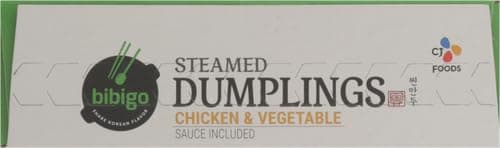 Bibigo Chicken and Vegetable Steamed Dumplings, 6.6 Oz thumbnail 14