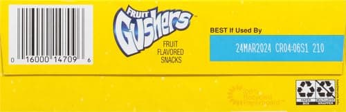 Gushers Fruit Flavored Snacks, Tropical and Strawberry Flavors, Family Pack, 20 Ct, 16 oz (Pack of 2) thumbnail 12