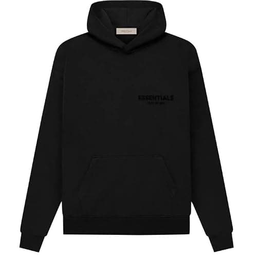 ESSENTIALS Pullover Hoodie Cotton Blend Adult Men Oversized, baggy fit. thumbnail 3