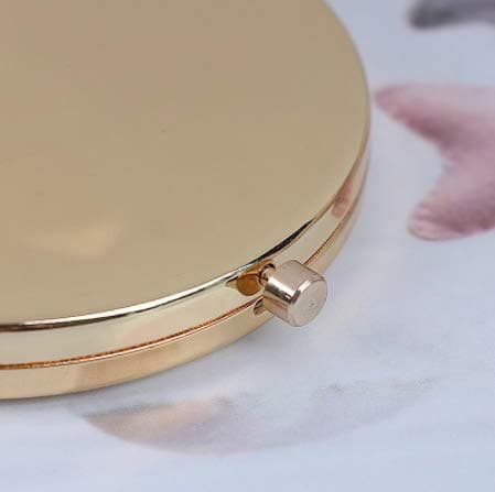 MIHAGUTY Magnifying Compact Mirror for Purses with 2 x 1x Magnification, Folding Mini Pocket Double Sided Travel Makeup Mirror,Perfect for Purse, Pocket Mirror for Gift thumbnail 8