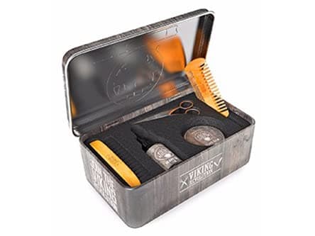Viking Revolution - Ultimate Beard Kit - Beard Grooming Kit with Beard Brush, Beard Comb, Beard Balm, Beard Oil, Beard & Moustache Scissors - Gifts for Men thumbnail 2