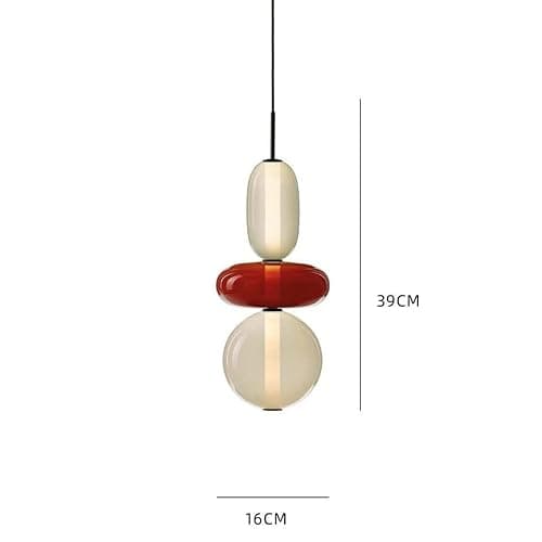 ZLZYPLE Vintage Stained Glass Pendant Lig Farmhouse Kitchen Island Chandelier Lig Luxury Hanging Ligs Fixtures for Bedroom Study Decorative Lamp thumbnail 2