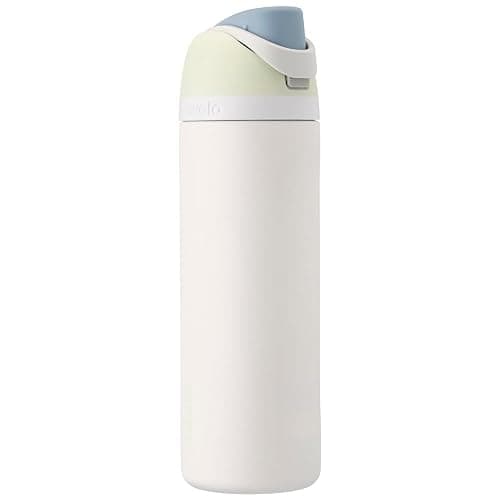 Owala FreeSip Isolierte Edelstahl Trinkflasche mit Strohhalm, 710 ml – BPA-frei, optimal für Sport, Fitness, Outdoor und Reisen, Iced Breeze - Image 1