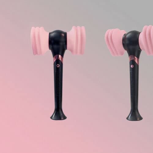 BP Lightstick Concert Battery Operated Official Glow Lamp Hammer Light Stick Fans Gift Hiphop Stick Luminous Toys (Pink, One Size) thumbnail 5