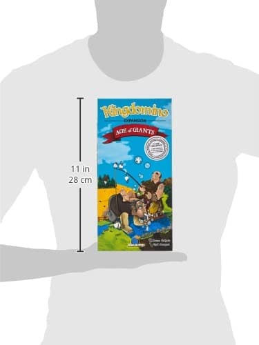 Strategy Board Game Extension for Kids, Teens and Family, Tabletop Game Nights, Ages 8 & Up, 2 to 5 Players, Kingdomino Age of Giants Expansion by Blue Orange Games thumbnail 3