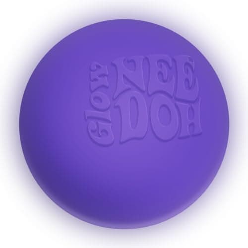 NEEDOH Glow in the Dark, Dazzling Stress Toy, Neon Colours, Kids Fidget Toy, Anxiety Control, Squishy Toy, Stress Relief, Age 3+ Years, 1 Colour Randomly Selected thumbnail 3