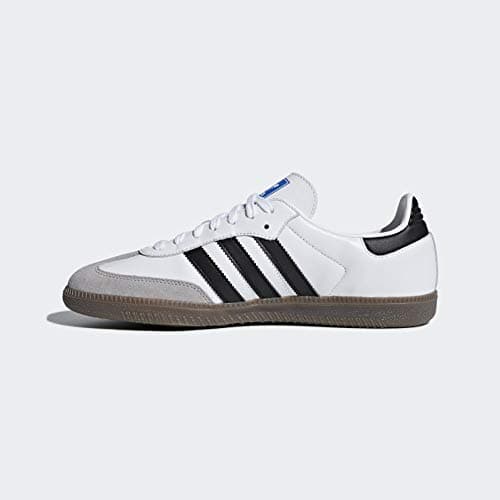 adidas Originals Mens Samba OG Sneaker - 6 - Footwear White/Core Black/Granite thumbnail 10