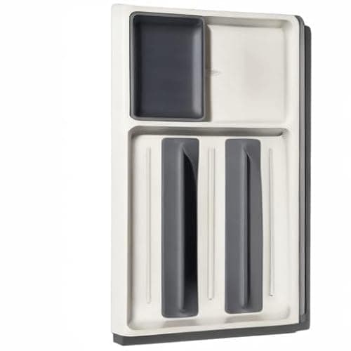 OXO Good Grips Drawer, Large Expandable Kitchen Tool Organizer, White thumbnail 6