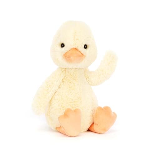 Jellycat Bashful Duckling Stuffed Animal, Medium 12” - Duck & Duckling Plush Toy - Classic Children's Gift thumbnail 5