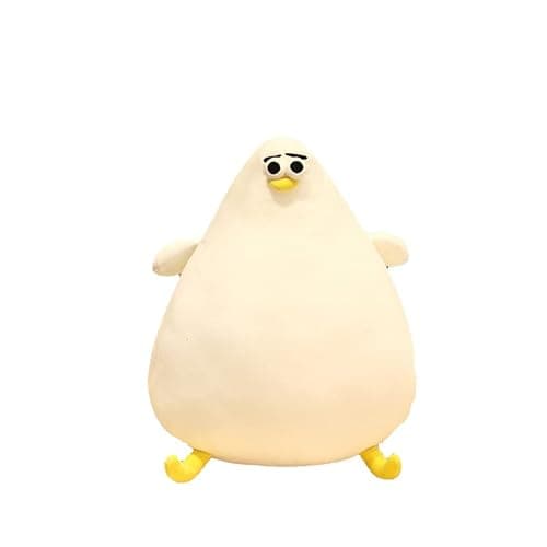DEYI 26/40cm Simulation Mother Hen Doll, Funny Fat Chicken Plush Toys, Cute Cartoon Chicken Pillow, Creative Gift (40.cm) thumbnail 9