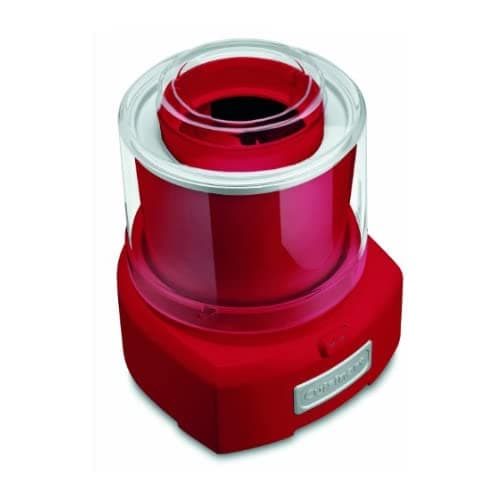 Cuisinart Ice Cream Maker Machine, 1.5 Quart Double Insulated Machine, Sorbet and Frozen Yogurt Maker, Ready in 20 Minutes, ICE-21RP1, Red thumbnail 4