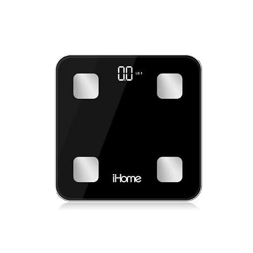 iHome Digital Bluetooth Smart Scale for Body Weight, Weight Scale, Including BMI, Body Fat, Muscle Mass, Batteries Included (Black Smart Bluetooth) thumbnail 7