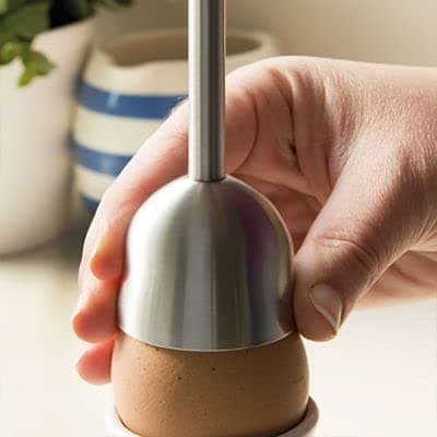 Lakeland Boiled Egg Topper (Cuts The Top Off Boiled Eggs Neatly!) thumbnail 2