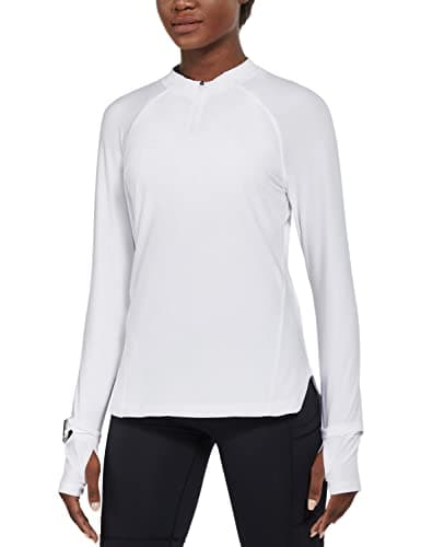 BALEAF Women's Long Sleeve Running Shirts Quick Dry Lightweight Pullover Workout Tops Athletic T-Shirts Moisture Wicking - Image 1