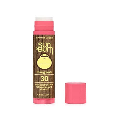 Sun Bum SPF 30 Sunscreen Lip Balm | Vegan and Cruelty Free Broad Spectrum UVA/UVB Lip Care with Aloe and Vitamin E for Moisturized Lips | Pomegranate Flavor |.15 oz - Pomegranate - 0.15 Ounce (Pack of 1) thumbnail 3