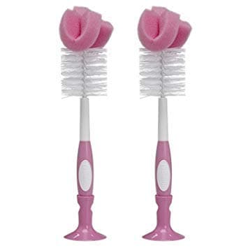 Dr. Browns Baby Bottle Brush - Pink - 2 Count thumbnail 2
