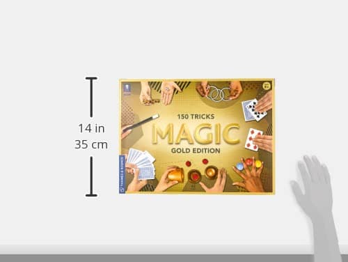Thames & Kosmos Magic: Gold Edition | Playset with 150 Tricks | 96 Page Full Color Instruction Manual | 42 Props | Video Tutorials | Fun for Kids 8+ thumbnail 3