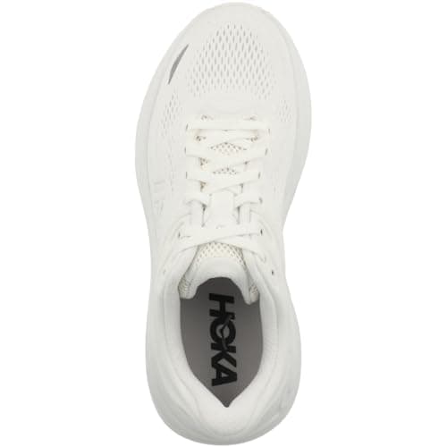 Hoka Women's Bondi 9 Sneaker, White/White, 9 Wide thumbnail 2
