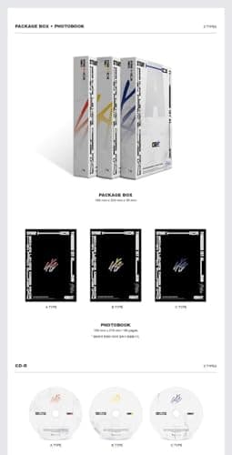 Stray Kids 'Go Live 生' 1st Album 3 VER SET CD+80p PhotoBook+2p PhotoCard+8p Lyric Leaflet+4 Cut Film+Secret Card+Message PhotoCard Set (A + B + C Ver SET) thumbnail 3