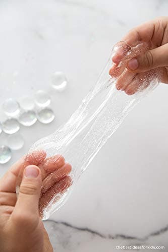 JM Future Huge 500 gram (1.1 lb) Crystal Clear Mud Gag Party Favor Prank Joke Trick Kids Toys Gift Slime Transparent Clear thumbnail 2