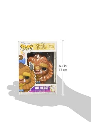Funko POP Disney: Beauty and The Beast - Beast with Curls, Multicolor, (57585) thumbnail 2