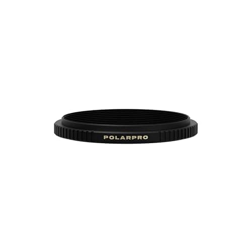 PolarPro - Fuji X100 Series Filter Adapter - Black - Compatible with X100VI, X100V, X70, 49mm thumbnail 4
