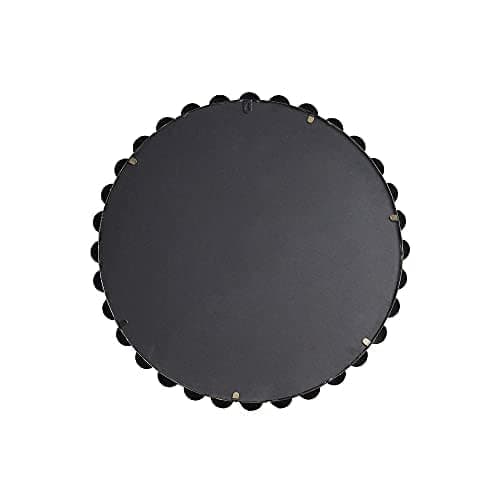 Madison Park Round Mirror, Metal Frame Circle Mirror 27 inch, Wall Art Decor Mounted Hanging for Entryway, Bathroom, hallway, Living Room, Vanity, Marlowe, Gold thumbnail 8