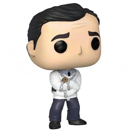 Funko The Office - Straitjacket Michael Scott Pop Vinyl Figure (Bundled with Compatible Protector to Protect Display Box) thumbnail 6