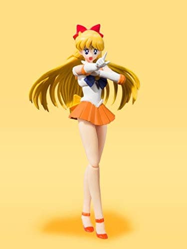 TAMASHII NATIONS - Pretty Guardian Sailor Moon - Sailor Venus -Animation Color Edition-, Bandai Spirits S.H.Figuarts Action Figure thumbnail 3